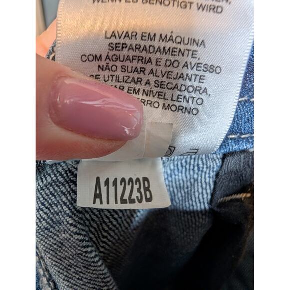 VTG Y2K Miss Me Sequin Vine Pocket Low Rise Boot Cut Distressed Bling Jeans 27 - Picture 13 of 15